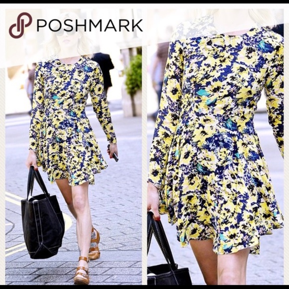 H&M Trend Floral Skater Dress